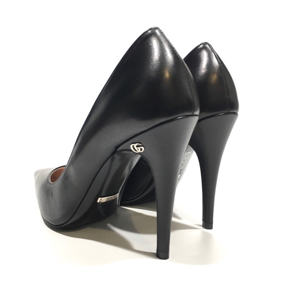 GUCCI GG STILETTOS LEATHER PUMPS -BLACK -WOMEN’S US 7.5 -NEW - Picture 6 of 10